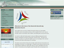 Tablet Screenshot of greenvillesda.com